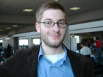 Jens Reinke at Newark Airport